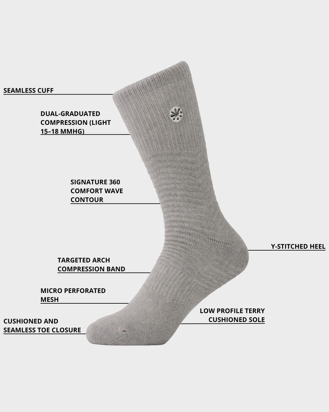 Adaptives - Beige Socks