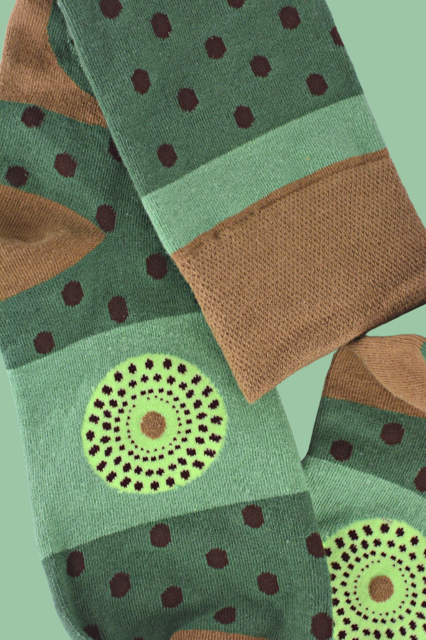 Designing socks inspired by symbolic cultural elements in Africa. All socks aren’t created the same. Shop from our line of combed cotton and Egyptian cotton socks for both men and women. Refresh your wardrobe with some colorful African print dress socks.