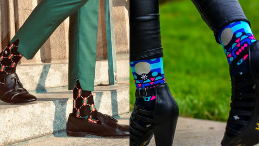 A Guide to Styling Bold Socks - New Year, New Styles - Emowa