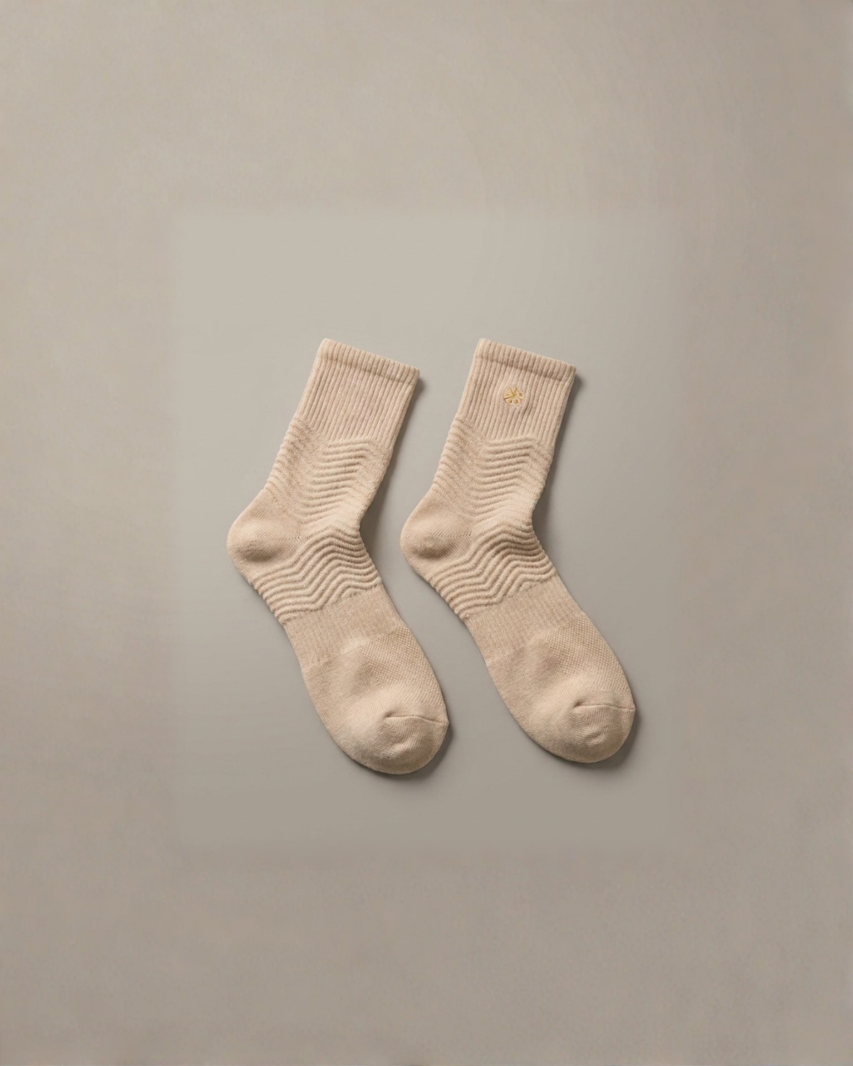 Adaptives - Beige Socks 2 Pack