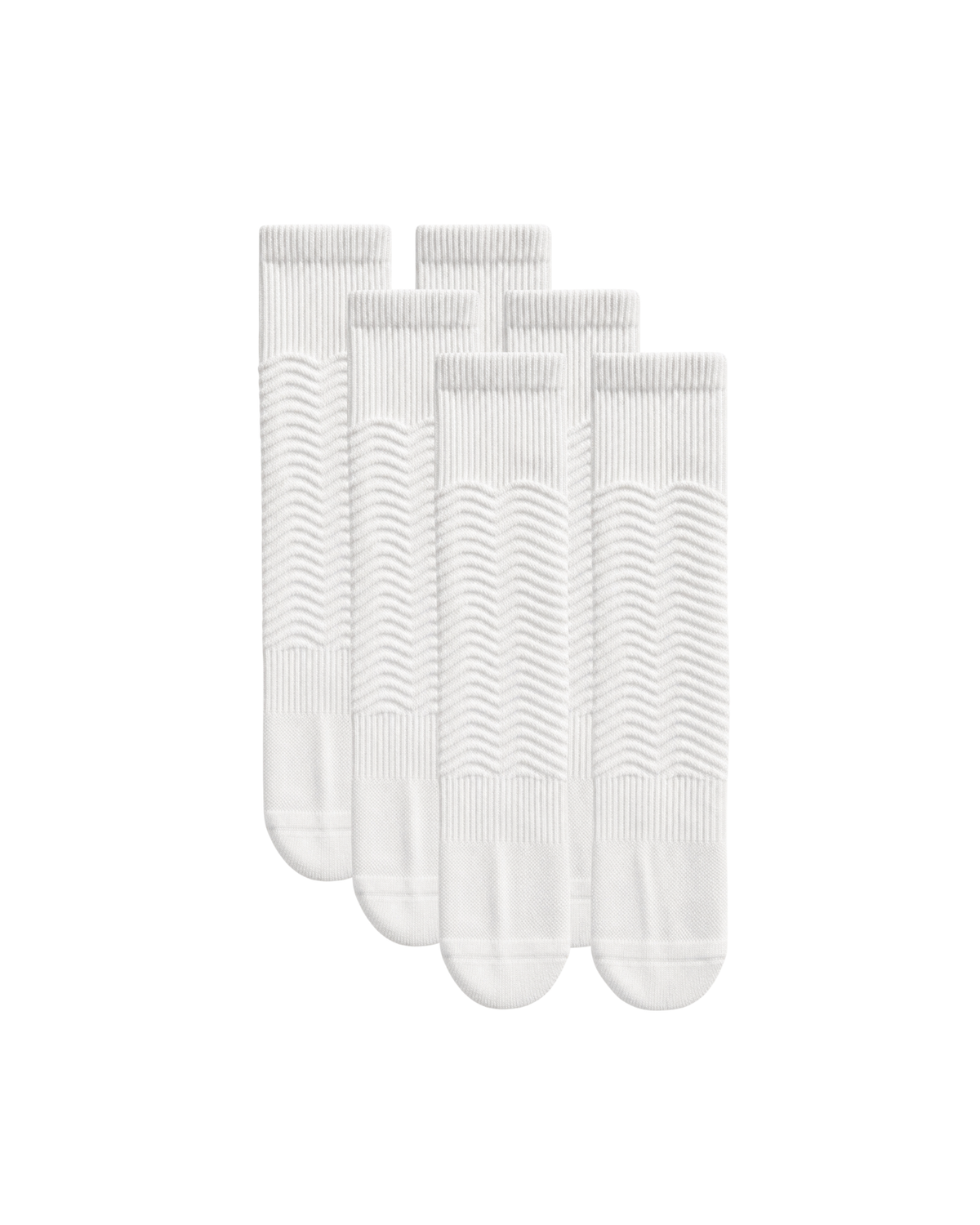 Adaptives - White Socks 3-Pack