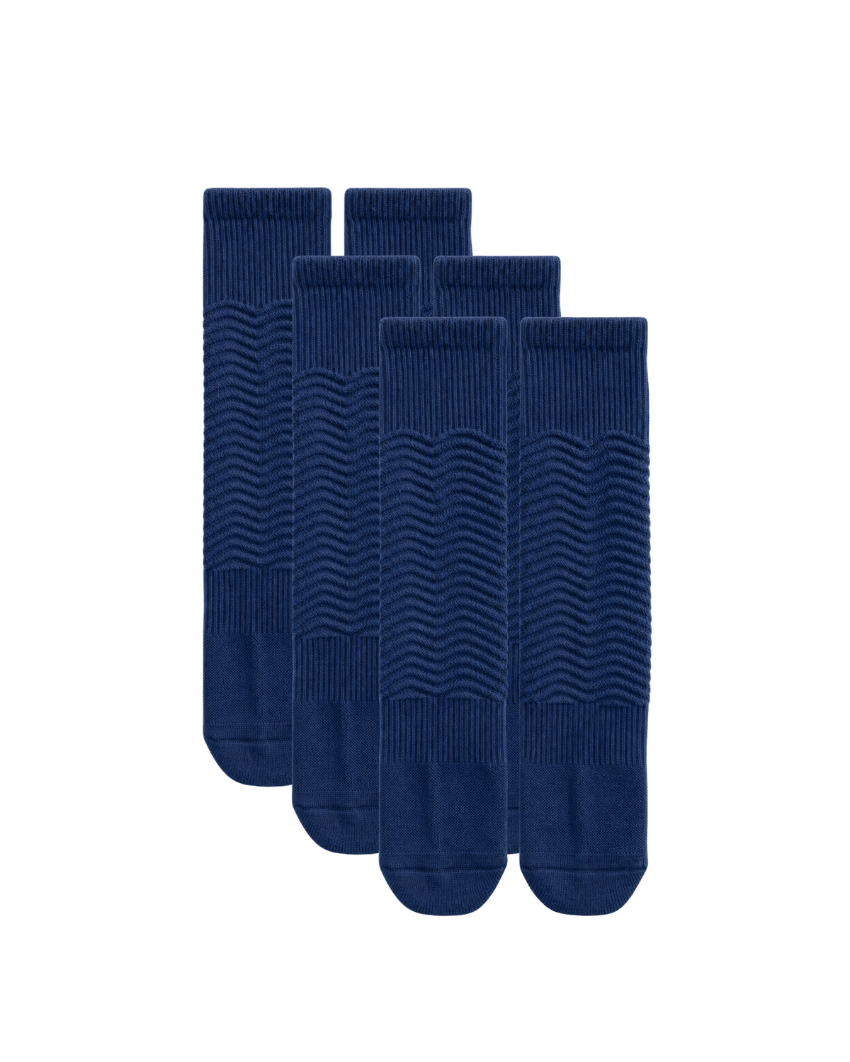 Adaptives - Navy Blue Socks 3-Pack