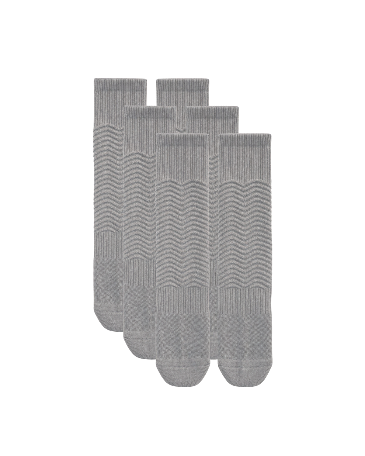 Adaptives - Gray Socks 3-Pack