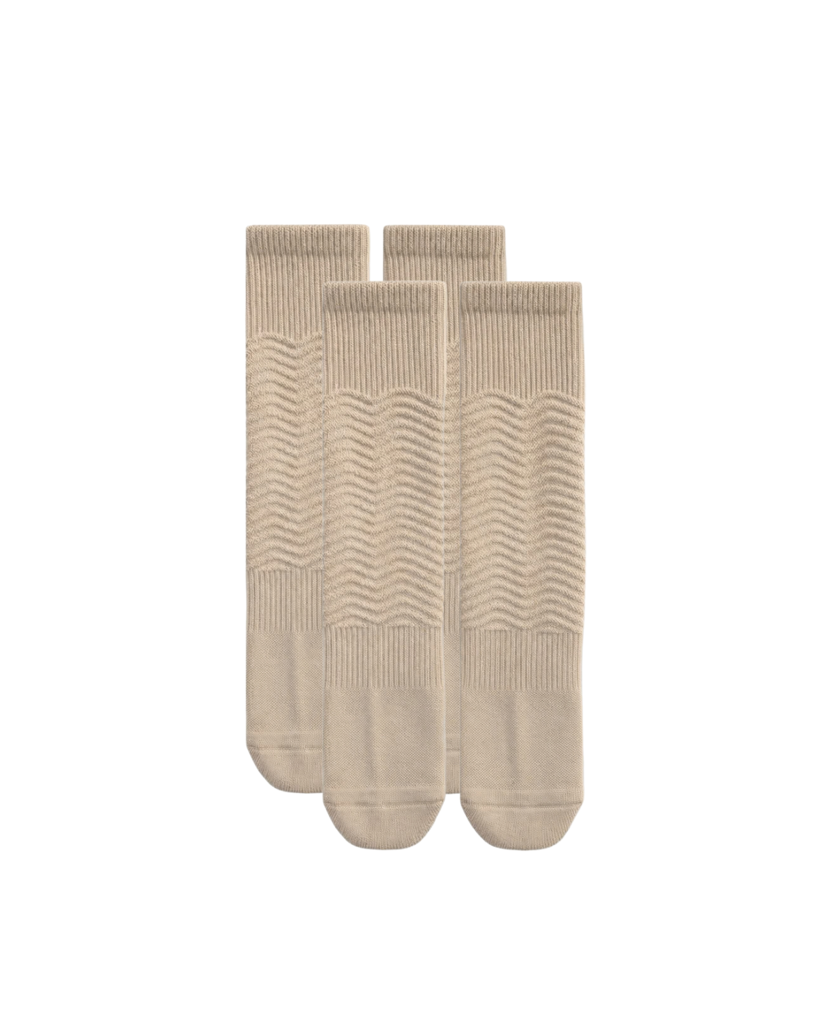 Adaptives - Beige Socks 2 Pack