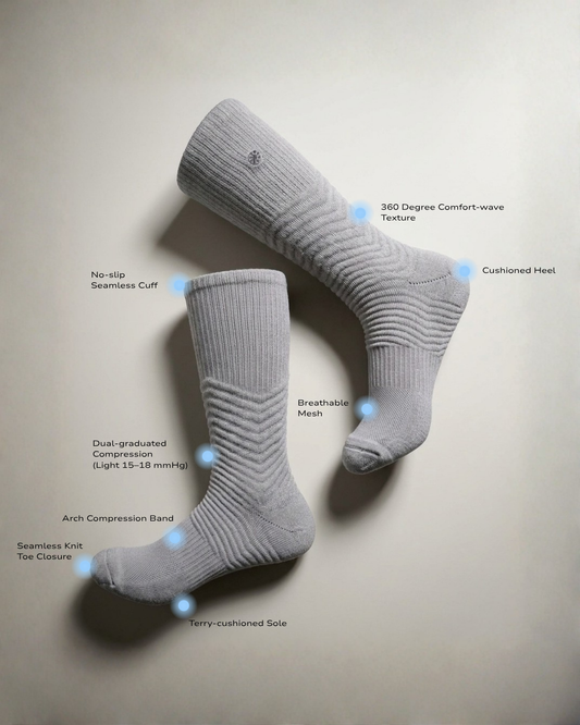 Adaptives - Gray Socks