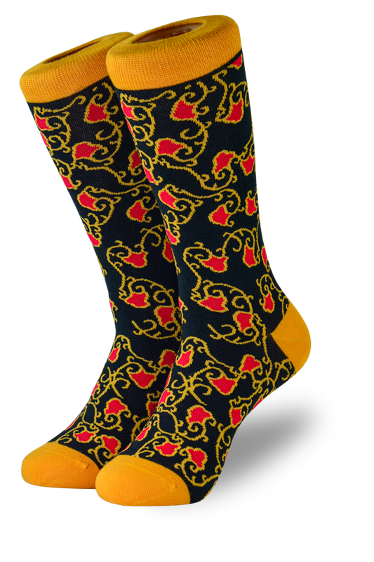 All socks aren’t created the same. Shop from our line of combed cotton and Egyptian cotton socks for both men and women. Refresh your wardrobe with some colorful African inspired dress socks.