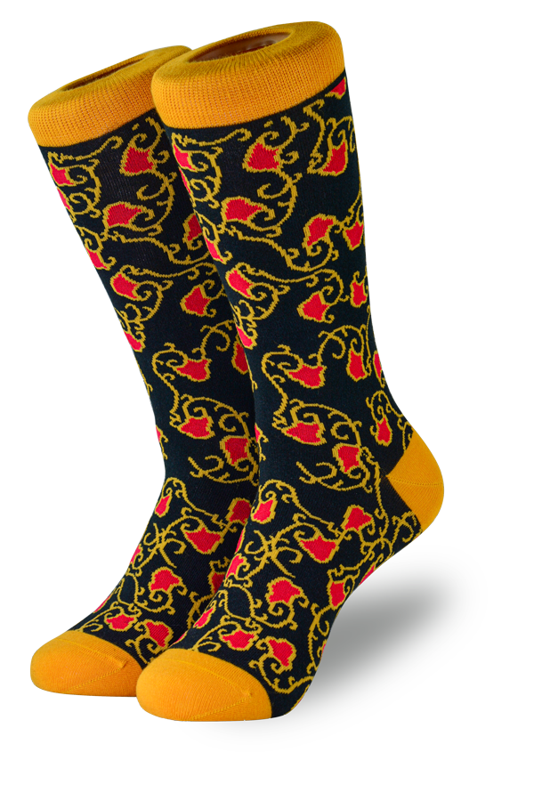 All socks aren’t created the same. Shop from our line of combed cotton and Egyptian cotton socks for both men and women. Refresh your wardrobe with some colorful African inspired dress socks.