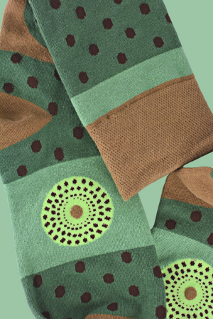 Designing socks inspired by symbolic cultural elements in Africa. All socks aren’t created the same. Shop from our line of combed cotton and Egyptian cotton socks for both men and women. Refresh your wardrobe with some colorful African print dress socks.