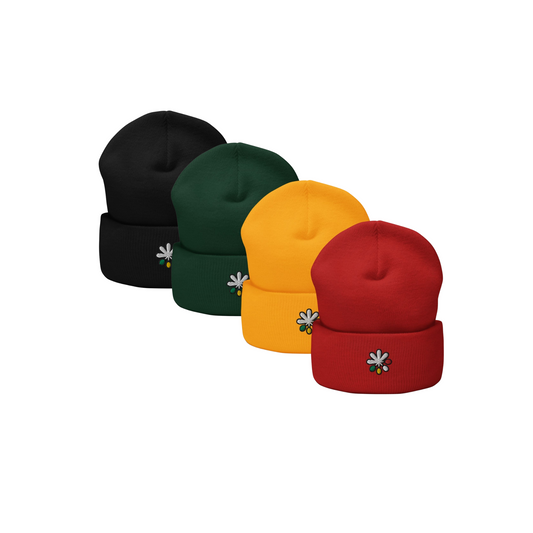 Beanie hats are always clutch in cold temperatures. The colors of the Selassie Beanie are a proclamation of the support for African liberation, pride, and progressivism. Our soft and comfortable acrylic beanies for men and women are sure to complement your style.