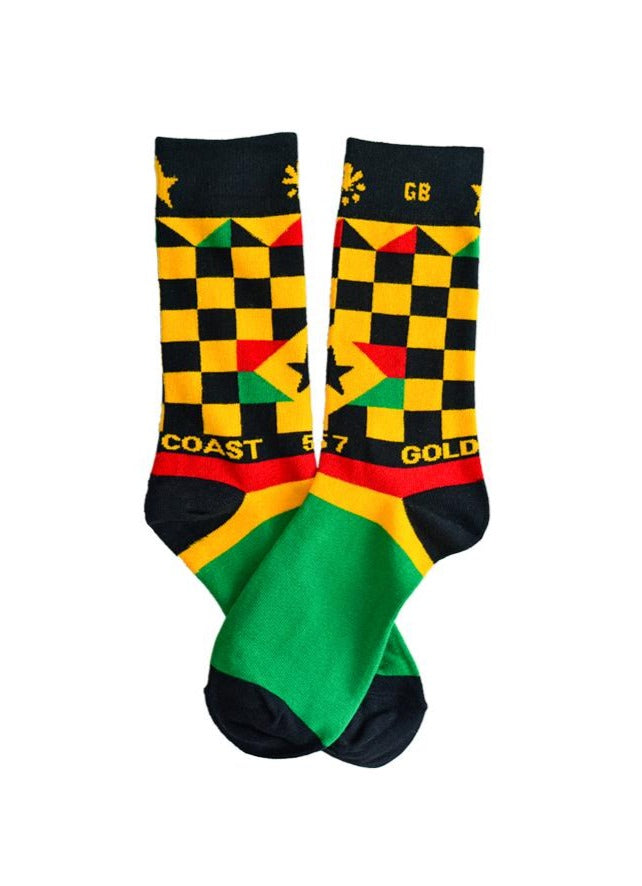 All socks aren’t created the same. Shop from our line of combed cotton and Egyptian cotton socks for both men and women. Refresh your wardrobe with some colorful African inspired dress socks.