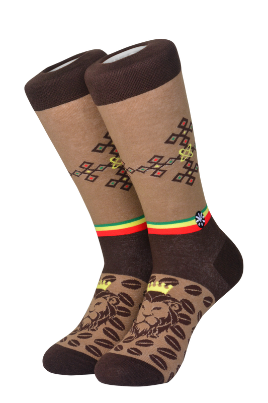 Designing socks inspired by symbolic cultural elements in Africa. All socks aren’t created the same. Shop from our line of combed cotton and Egyptian cotton socks for both men and women. Refresh your wardrobe with some colorful African print dress socks and sport socks.